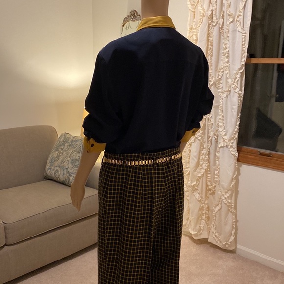 Mondi Vintage 4 Piece Suit, Virgin Wool, Blue and Yellow, Excellent Condition, M - Picture 7 of 16